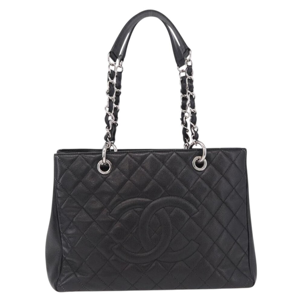Chanel Grand Shopping Quilted Caviar XL